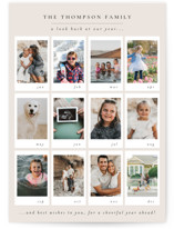 Memory Album New Year Photo Cards