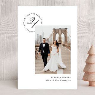 New Couple New Year Photo Cards