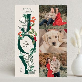 Joy Letters New Year Photo Cards