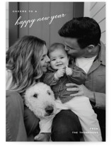 Upward New Year Photo Cards