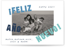 Año Nuevo New Year Photo Cards