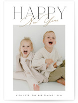 Anticipation New Year Photo Cards