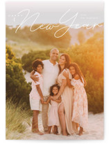 Magnolia New Year Photo Cards