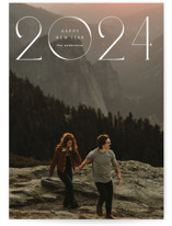 Flawless New Year Photo Cards