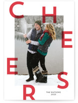 Sprinkled Cheers New Year Photo Cards