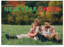 Bring it on New Year Photo Cards