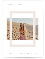 Frame Type New Year Photo Cards