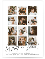 What A Twelve Months (Year!) New Year Photo Cards