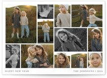 Photomontage New Year Photo Cards