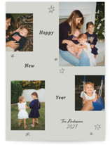 Scattered Joy New Year Photo Cards