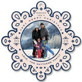 Ornate Holiday Ornament Cards