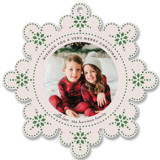 Snowflake Story Holiday Ornament Cards