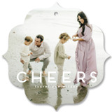 love joy Holiday Ornament Cards