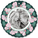 Joyful Wreath Holiday Ornament Cards