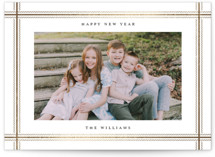 Kensington Foil-Pressed Holiday Photo Mount Cards