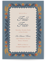 Autumn Harvest Holiday Party Invitations