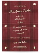 Cozy & Bright Holiday Party Invitations