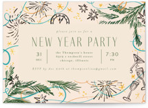Festive Holiday Party Invitations
