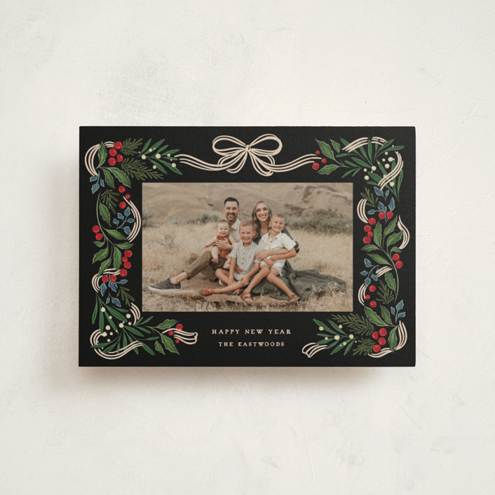 Postcard Ribbon holiday ribbon Holiday Postcards by Grae | Minted