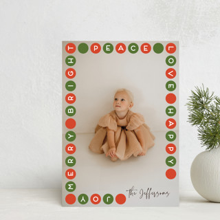 Dots of joy Holiday Postcards
