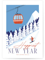 Vintage Ski Poster by Kaydi Bishop