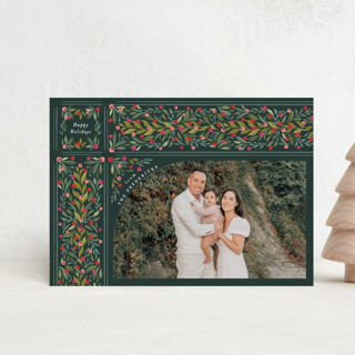Folk Ribbon Holiday Postcards