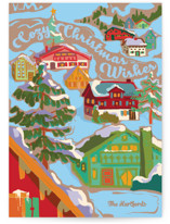 Cozy Winter Village by Jess Franks