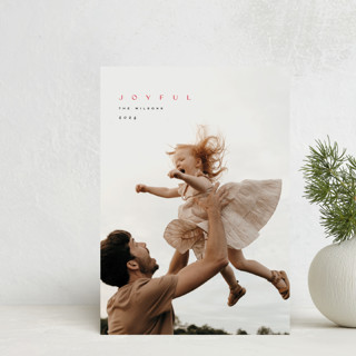 Minimal Joy Holiday Postcards