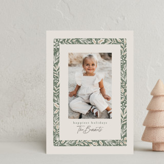 foraged frame Holiday Postcards