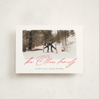 Family Signature Holiday Postcards