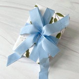 Sky Blue Holiday Ribbon 1" x 15 feet Holiday Ribbons and Bows