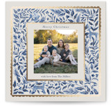 A Peaceful Winter Foil-Pressed Square Holiday Cards