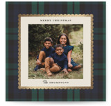 Campbell Foil-Pressed Square Holiday Cards