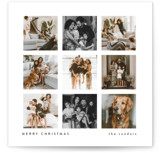 The Keepsake Grid Square Holiday Cards