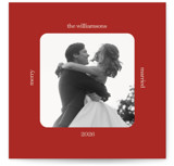 Vintage Square Square Holiday Cards