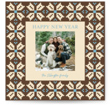 Woven Joy Square Holiday Cards