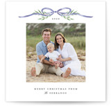 Bow Topper Square Holiday Cards