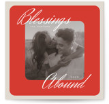 Abounding Blessings Square Holiday Cards