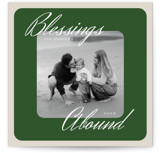 Abounding Blessings Square Holiday Cards