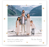Starry Square Square Holiday Cards