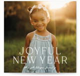 joyfully Square Holiday Cards