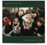 minimal lines Square Holiday Cards