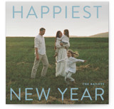 Simple Type Square Holiday Cards