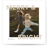 Merry Bright Square Holiday Cards