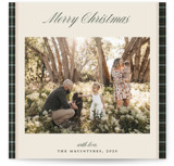 The Tartan One Square Holiday Cards