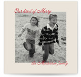 Jovial Square Holiday Cards