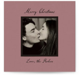 Kissing Booth Square Holiday Cards