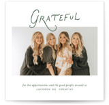 Sincere Square Holiday Cards