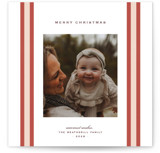 Warm Holiday Wishes Square Holiday Cards