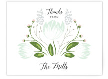 Sweet Blooms Baby Shower Thank You Cards